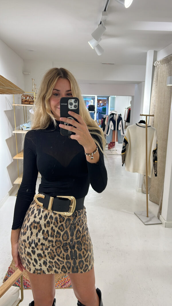 Falda Magüi animal print