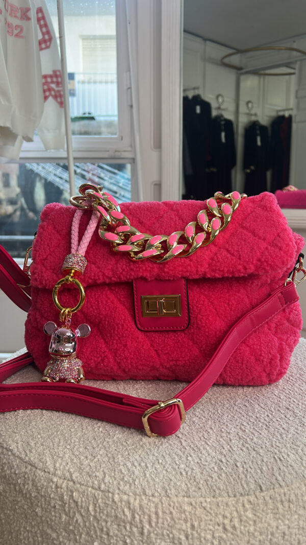 Bolso Fucsia osito