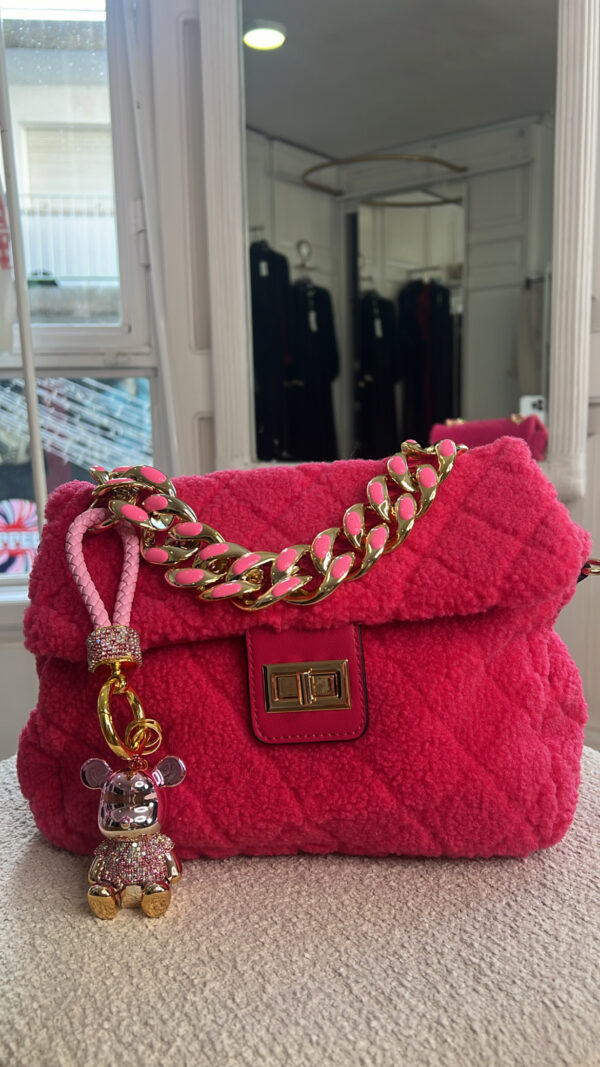 Bolso Fucsia osito