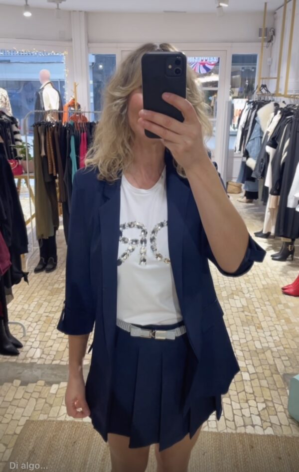 Blazer navy daisy